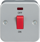 Knightsbridge MLA M8331N Metal Clad 45A DP Switch with Neon - Single Size