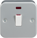 Knightsbridge MLA M8341N Metal Clad 20A 1G DP Switch with Neon