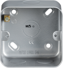 Knightsbridge MLA M8700 Metal Clad 1G Back Box