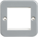 Knightsbridge MLA M2G Metal Clad 2G Modular Faceplate