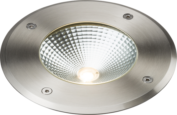 Knightsbridge MLA LDGL9 230V IP65 9W LED Stainless Steel Recessed Ground Light 3000K