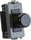 Knightsbridge MLA GDM022MB 6A 1G 2-way Dummy Dimmer Module - Matt Black