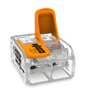 Wago 6mmÃ‚Â² 2-Way Compact Connector with Lever  (221-612) - Box of 50