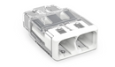 Wago 2773-402 Box of 120,Compact Splicing Connector max. 4mm" 2-conductor