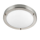 Saxby 12421 Portico satin Nickel IP44 40W