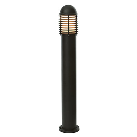 Saxby CH200E27BK 60W Louvre Bollard Light