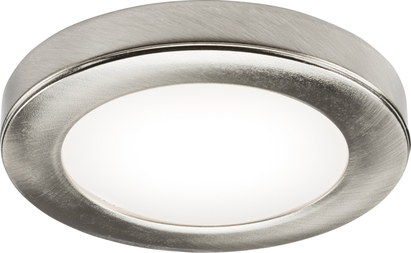 Knightsbridge MLA UNDK3BCCW UNDKIT Single 2.5W LED Dimmable Under Cabinet Light in Brushed Chrome - 4000K
