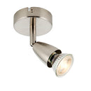 Saxby G2521013 Amalfi 1lt Adjustable Spotlight - Satin Nickel