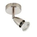 Saxby G2521013 Amalfi 1lt Adjustable Spotlight - Satin Nickel