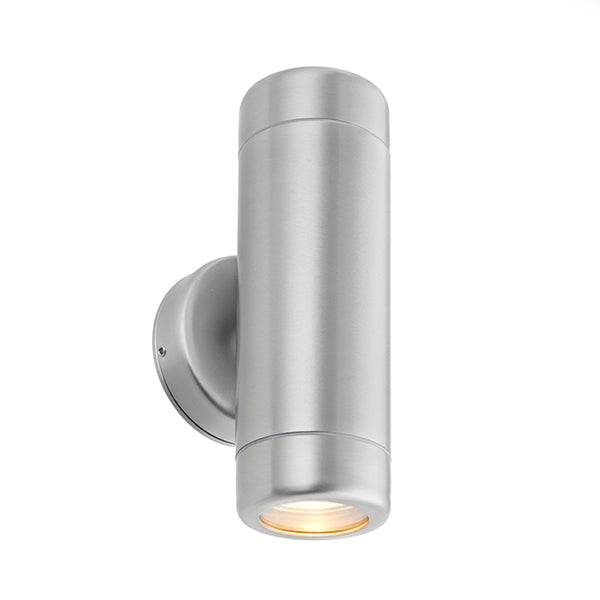 Saxby ST5008S 7W Odyssey 2-Light Wall Light in Stainless Steel