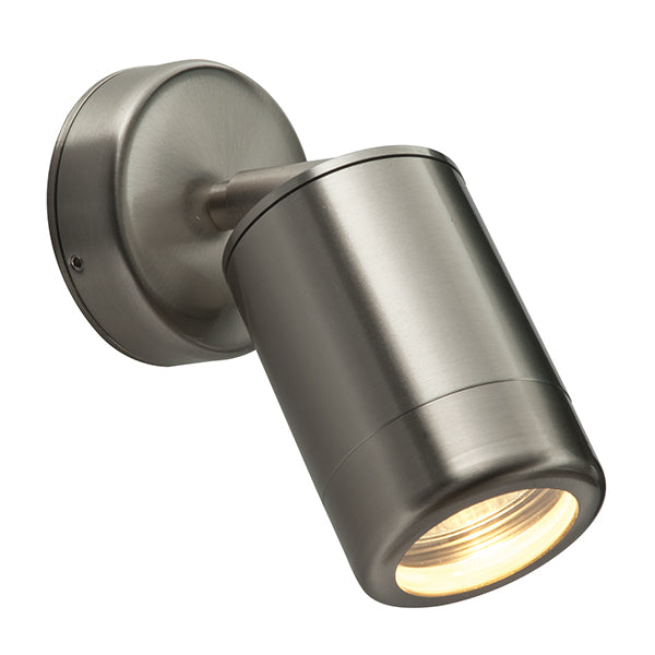 Saxby ST5010S 7W Odyssey Wall Spot Light w- Steel Finish