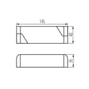 Kanlux POLEWED Constant Voltage Power Supply Unit, 12V, 60W (26811)
