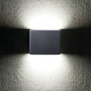 Kanlux GARTO Outdoor (IP54) Decorative LED Facade Luminaire/Wall Light EL 8W-GR (29270)