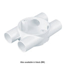 CJB20HWH 4-Way Round Terminal H Box for 20mm Conduit