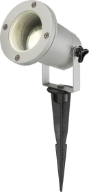 Knightsbridge MLA GUSPGR 230V IP65 GU10 Ground Spike - Grey