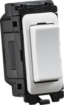 Knightsbridge MLA CUGM23 20AX 2-way retractive switch module (centre off)