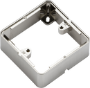 Knightsbridge MLA 1GSBBC 1G Surface Box - Brushed Chrome effect