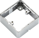 Knightsbridge MLA 1GSBPC 1G Surface Box - Polished Chrome effect
