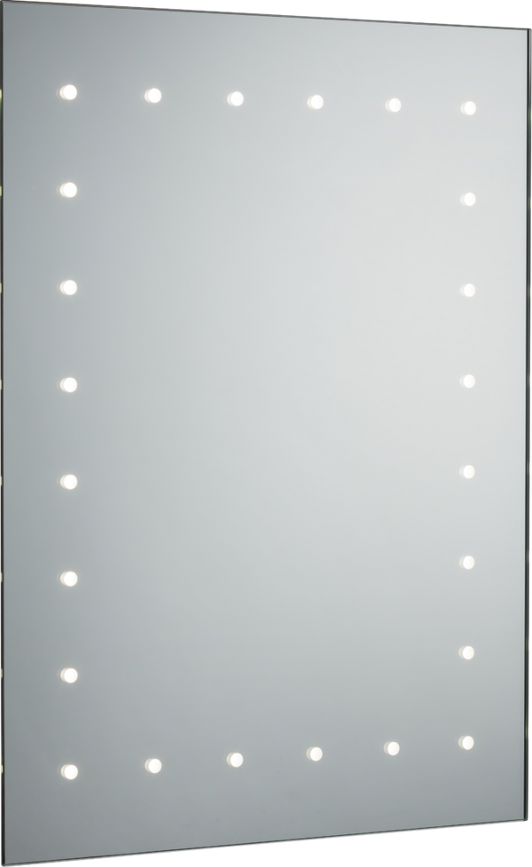 Knightsbridge MLA MLC6045SD 230V IP44 600 x 450mm LED Bathroom Mirror with Demister, Shaver Socket and Motion Sensor