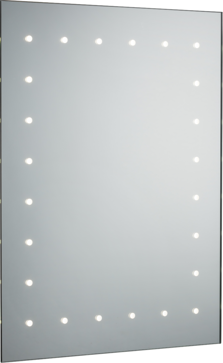 Knightsbridge MLA MLC6045SD 230V IP44 600 x 450mm LED Bathroom Mirror with Demister, Shaver Socket and Motion Sensor