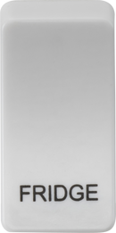 Knightsbridge MLA GDFRIDGEU Switch cover "marked FRIDGE" - white