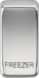Knightsbridge MLA GDFREEZERPC Switch cover "marked FREEZER" - polished chrome