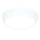 Saxby Vigor LED Round Bulkhead, Cool White with Microwave Sensor (46429)