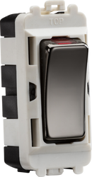 Knightsbridge MLA GDM003BN 20AX DP grid module with LED indicator - black nickel