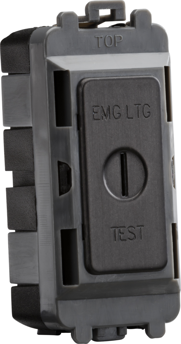 Knightsbridge MLA GDM007SB 20AX 2 way SP key module (marked EMG LTG TEST) - smoked bronze