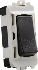 Knightsbridge MLA GDM020SB 10A Fan Isolator Module - smoked bronze