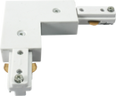 Knightsbridge MLA TRKRA1W 230V Track L Right Angle Connector - White