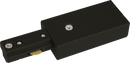 Knightsbridge MLA TRKPF1BK 230V Single Circuit Track Power Feed - Black