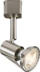 Knightsbridge MLA TRKSP5ABC 230V GU10 Track Spotlight - Brushed Chrome