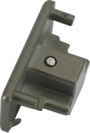 Knightsbridge MLA TRKDE1S 230V Single Circuit Track Dead End Cap - Satin Nickel