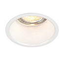 Saxby 48869 Peake Anti-Glare Dimmable Spotlight, Gloss White Finish