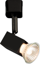 Knightsbridge MLA TRKSP1ABK 230V GU10 Track Spotlight - Black