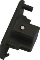Knightsbridge MLA TRKDE1BK 230V Single Circuit Track Dead End Cap - Black