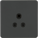 Knightsbridge MLA SF5AAT Screwless 5A Unswitched Socket - Anthracite
