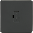 Knightsbridge MLA SF6000AT Screwless 13A Fused Spur Unit - Anthracite