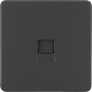 Knightsbridge MLA SF7400AT Screwless Telephone Extension Socket - Anthracite
