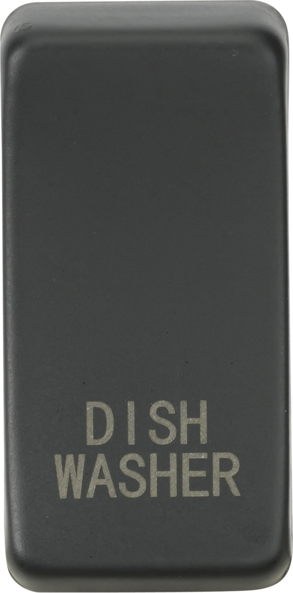 Knightsbridge MLA GDDISHAT Switch cover "marked DISHWASHER" - anthracite