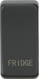 Knightsbridge MLA GDFRIDGEAT Switch cover "marked FRIDGE" - anthracite