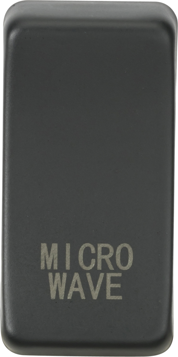 Knightsbridge MLA GDMICROAT Switch cover "marked MICROWAVE" - anthracite