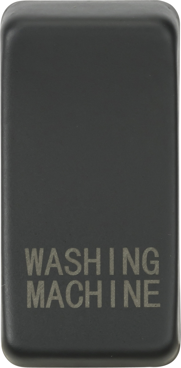 Knightsbridge MLA GDWASHAT Switch cover "marked WASHING MACHINE" - anthracite