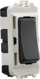 Knightsbridge MLA GDM001AT 20AX 2 way SP grid module - anthracite