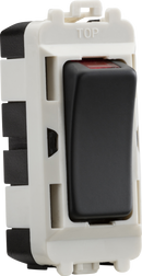 Knightsbridge MLA GDM003AT 20AX DP grid module with LED indicator - anthracite