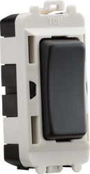 Knightsbridge MLA GDM004AT 20AX 2 way SP module (centre off) - anthracite