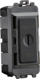 Knightsbridge MLA GDM007AT 20AX 2 way SP key module (marked EMG LTG TEST) - anthracite