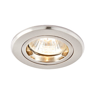 Saxby Shieldplus Downlight, Satin Nickel, (50673)