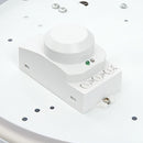 Saxby Vigor LED Round Bulkhead, Cool White with Microwave Sensor (50952)